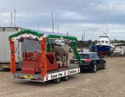 Rudolph at Felixstowe Ferry Boat Yard